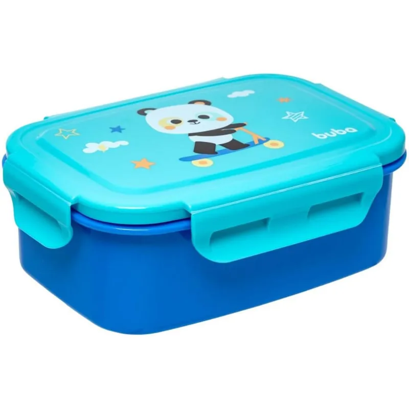 Bentô Box Inox Com Divisórias Zoo Panda Buba