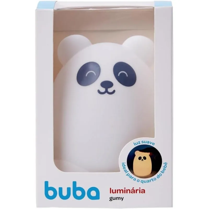 Luminária Em Silicone De Led Gumy Off-White Buba - 20980