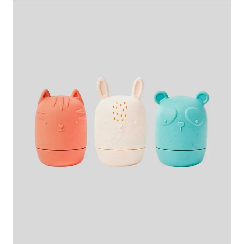 Bichinhos para Banho com 3 Unidades 21004
