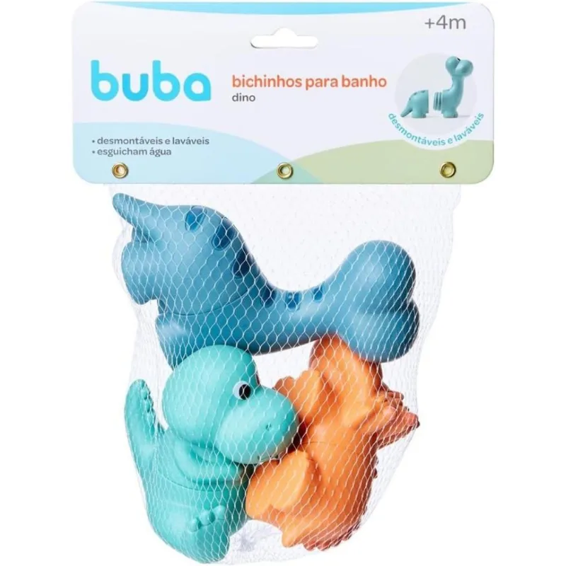 Bichinhos Para Banho Dino Buba - 21005