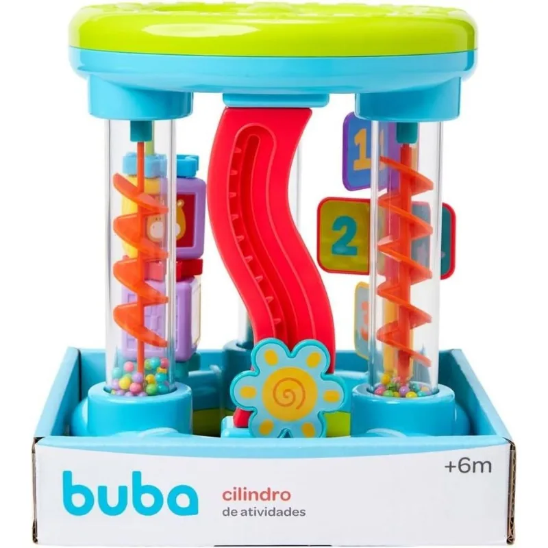 Brinquedo Didático Cilindro De Atividades Buba - 21057