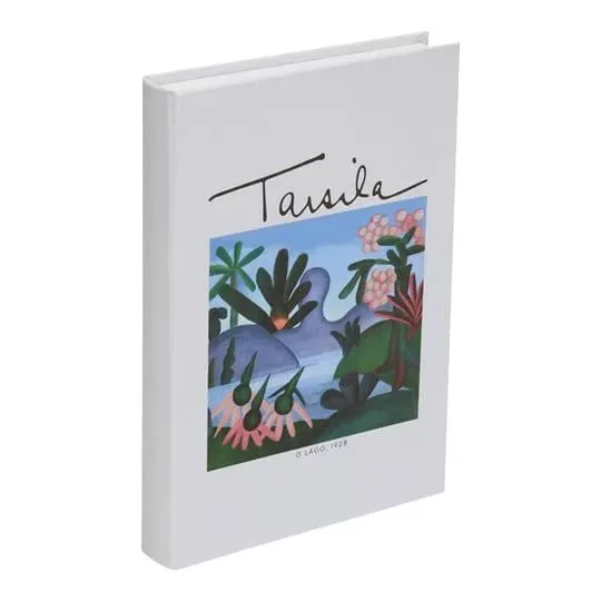 Livro Caixa The Lake Em Mdf E Canvas - LC - Presentes