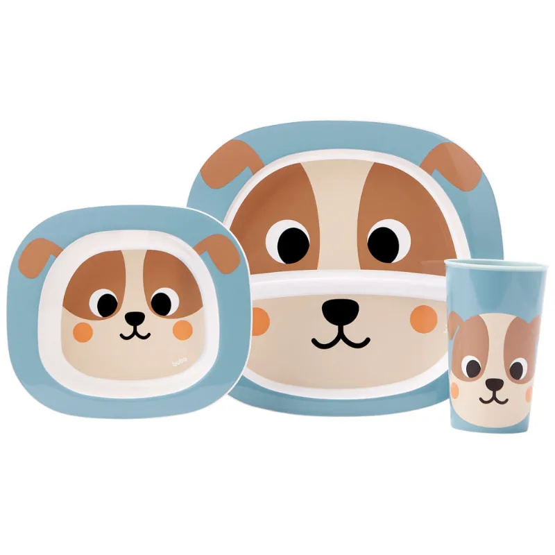 Conjunto De Refeição - Buba - Zoo - Cachorro