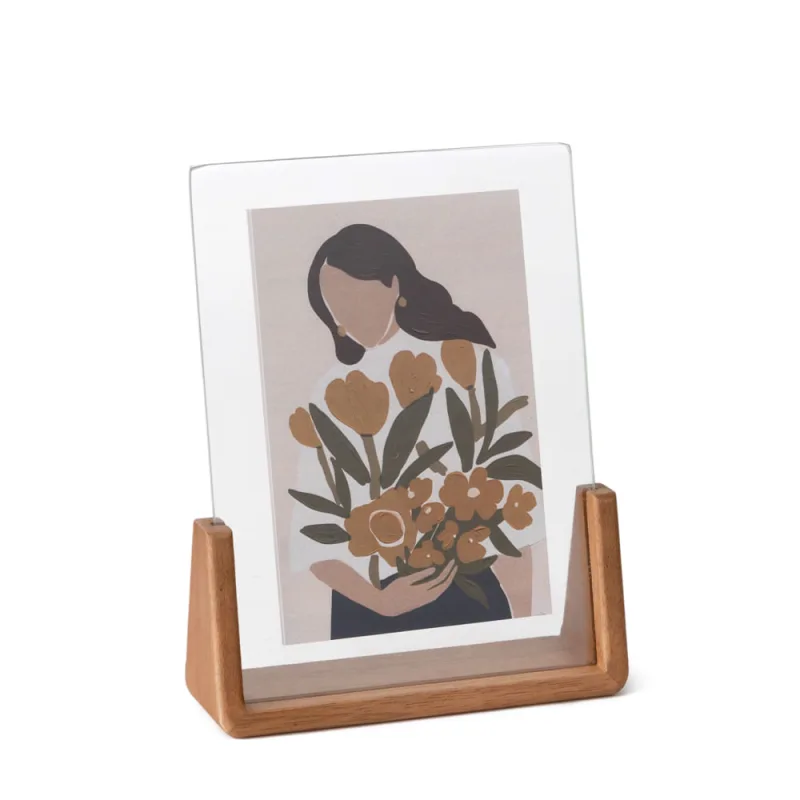 Porta Retrato 10x15 Mdf E Vidro - LC