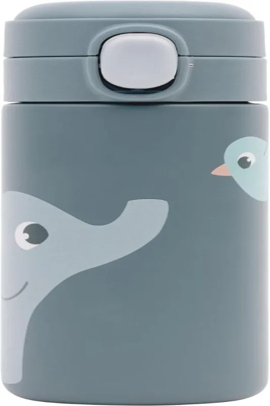 Copo Térmico Parede Dupla Cloudy Elefante Buba - 23449 - Fabrica da Alegria