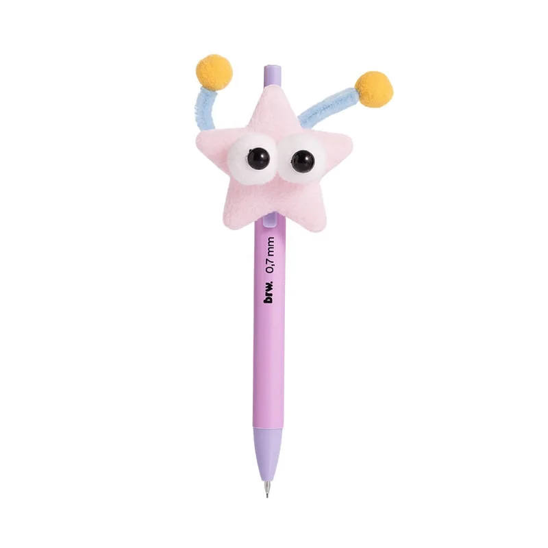 Lapiseira 0.7mm Crazy Fluffles Diversos Modelos Brw