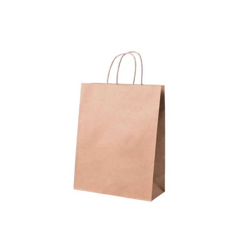 Sacola De Papel Sos Kraft Lisa Natural P