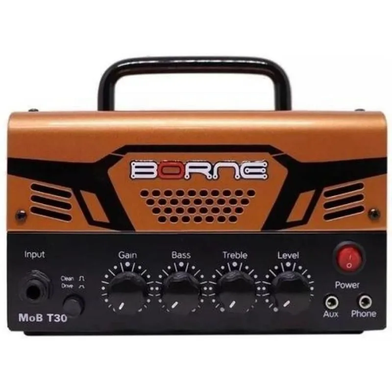 Mini Amplificador Borne Mob T30 Cobre