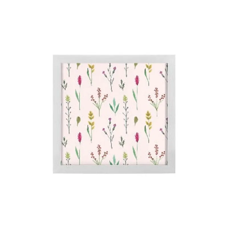 Quadro Decorativo 22x22 Moldura Fit Black Ornella - Design Up Living
