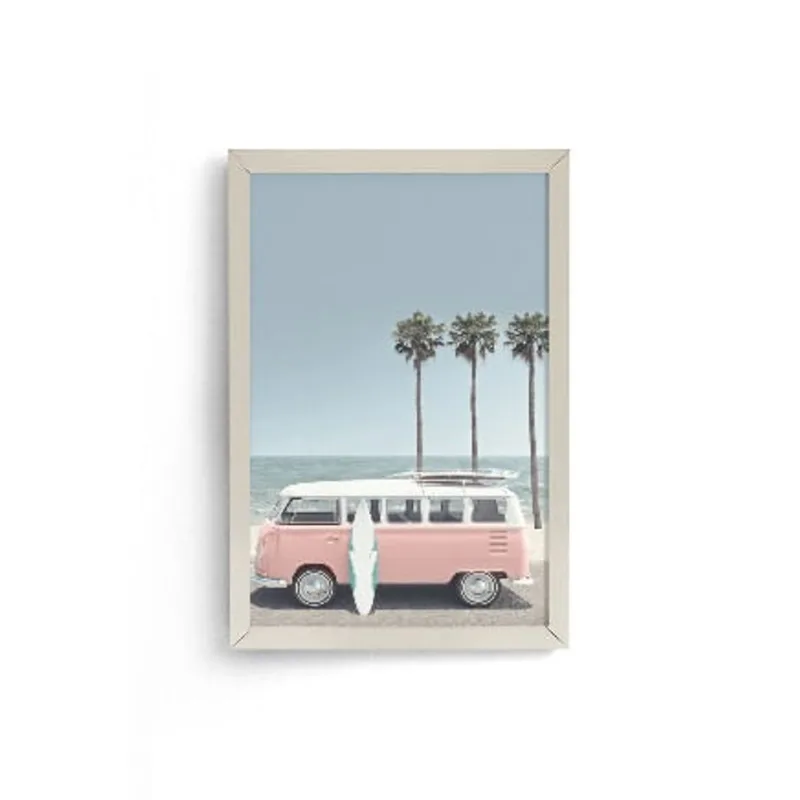 Quadro Decorativo 22x31 Moldura Fit White Ornella