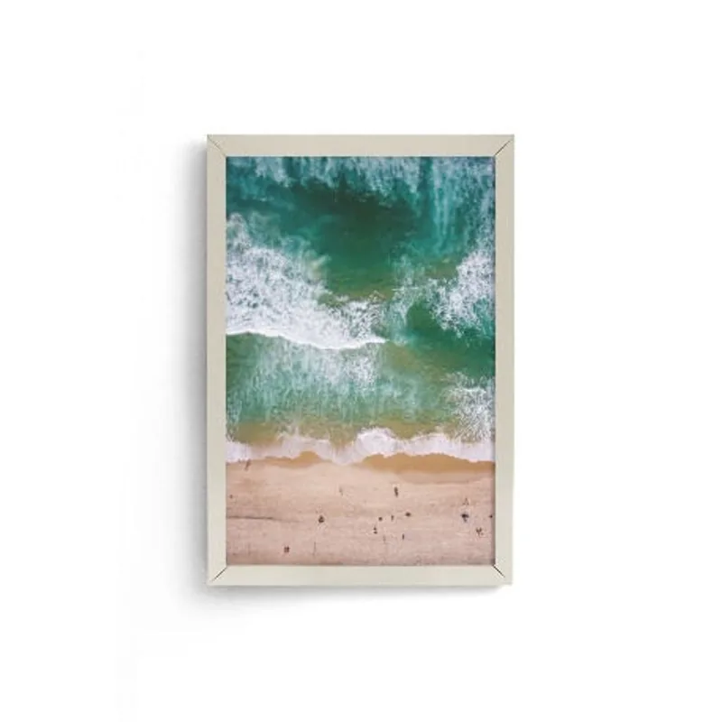 Quadro Decorativo 22x31 Moldura Fit White Ornella - Design Up Living