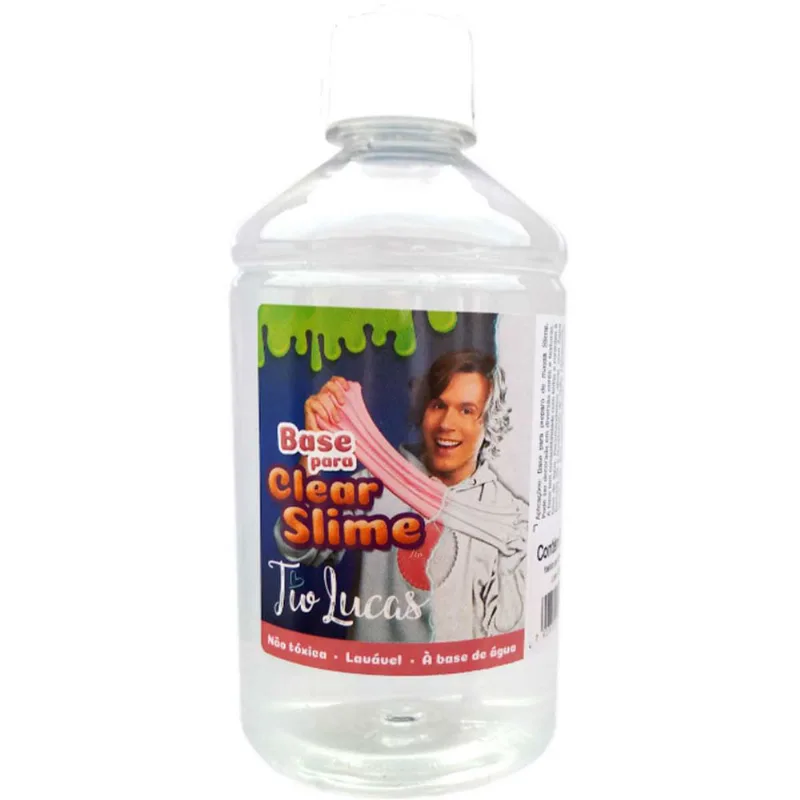 Base para Slime - 500 Gramas - Clear Slime - Tio Lucas - Reval