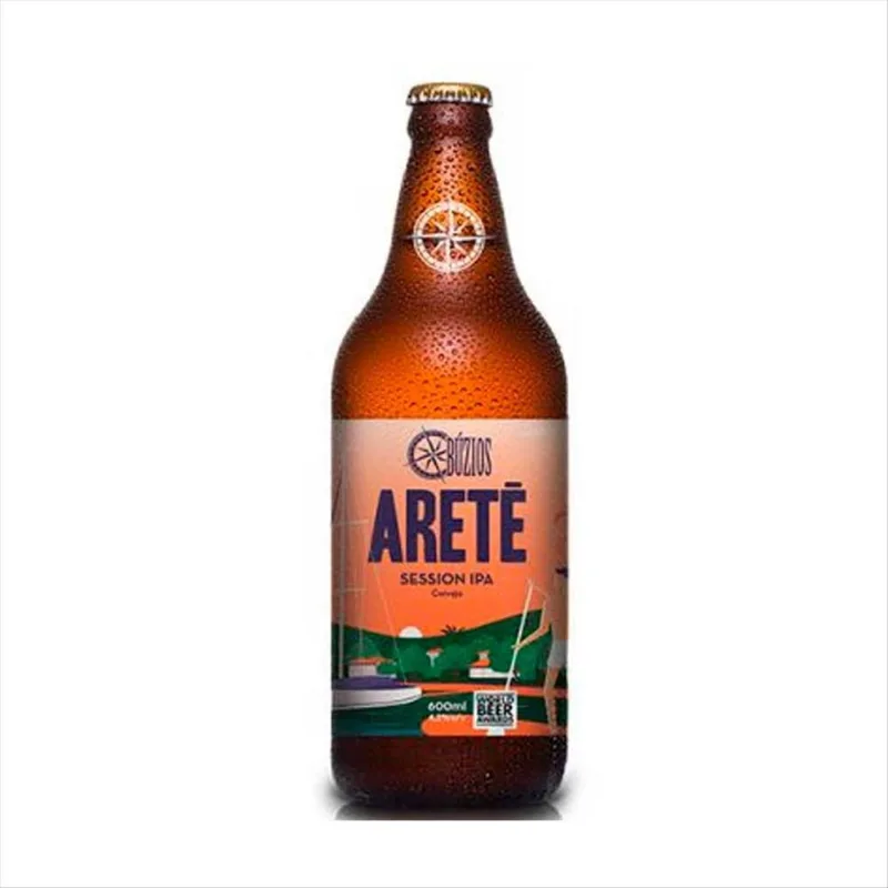 Cerveja Brasileira Búzios Session IPA Garrafa 600ml