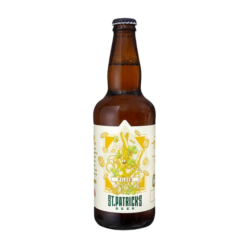 Cerveja St. Patricks Pilsen Garrafa 500ml