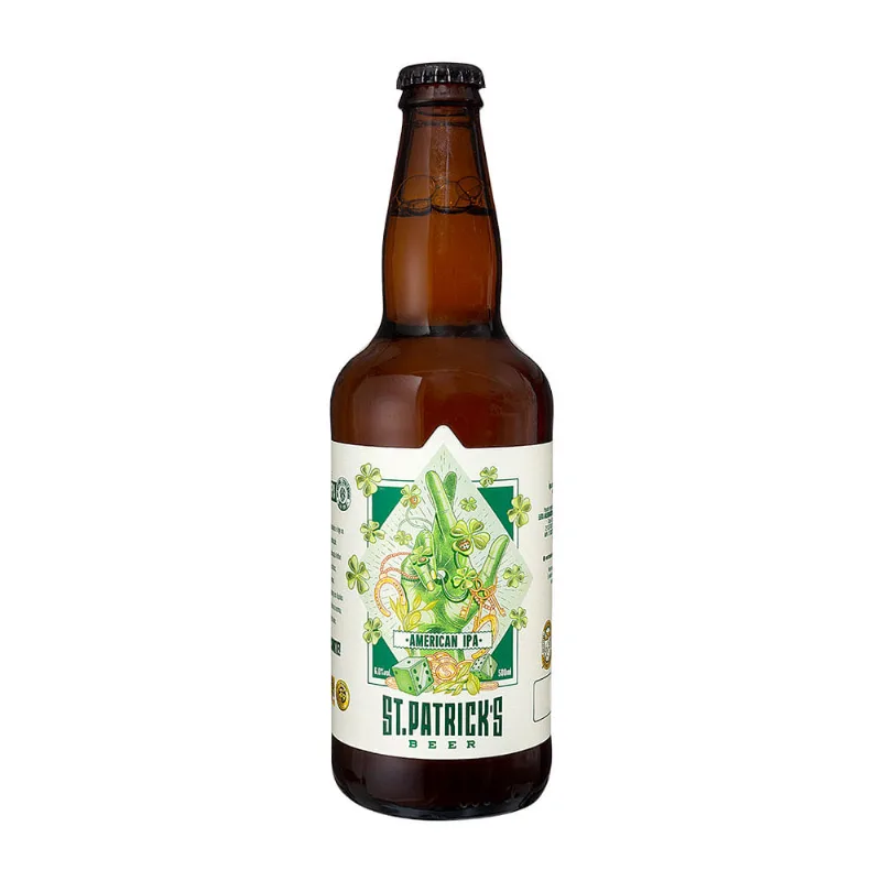 Cerveja St. Patricks IPA Garrafa 500ml