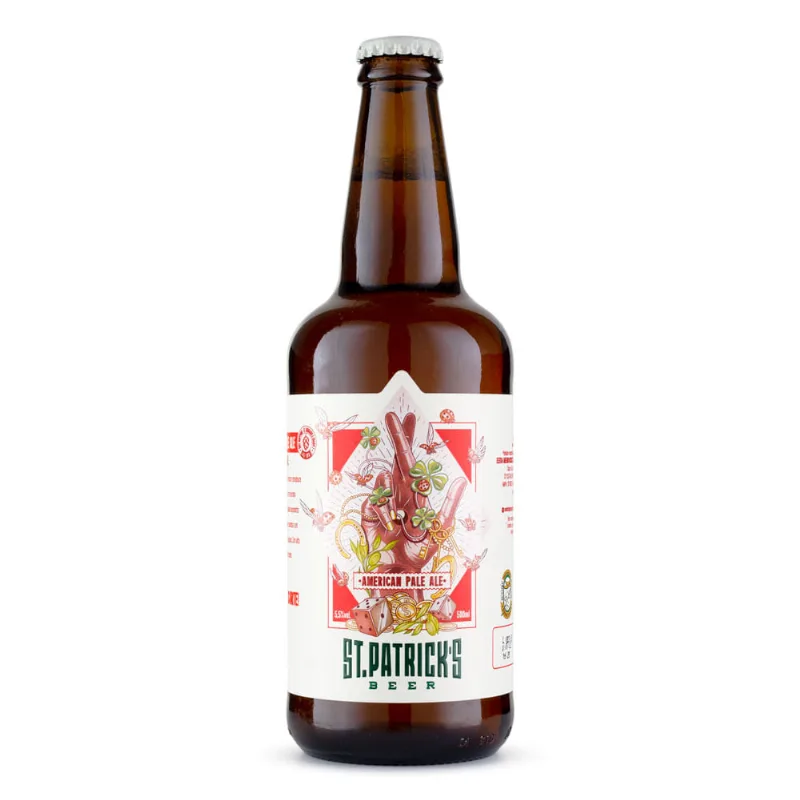 Cerveja St Patricks Apa Garrafa 500ml