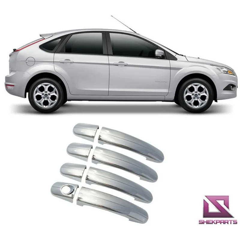 Aplique Cromado Maçaneta Ford Focus 2009 À 2013 4 Portas