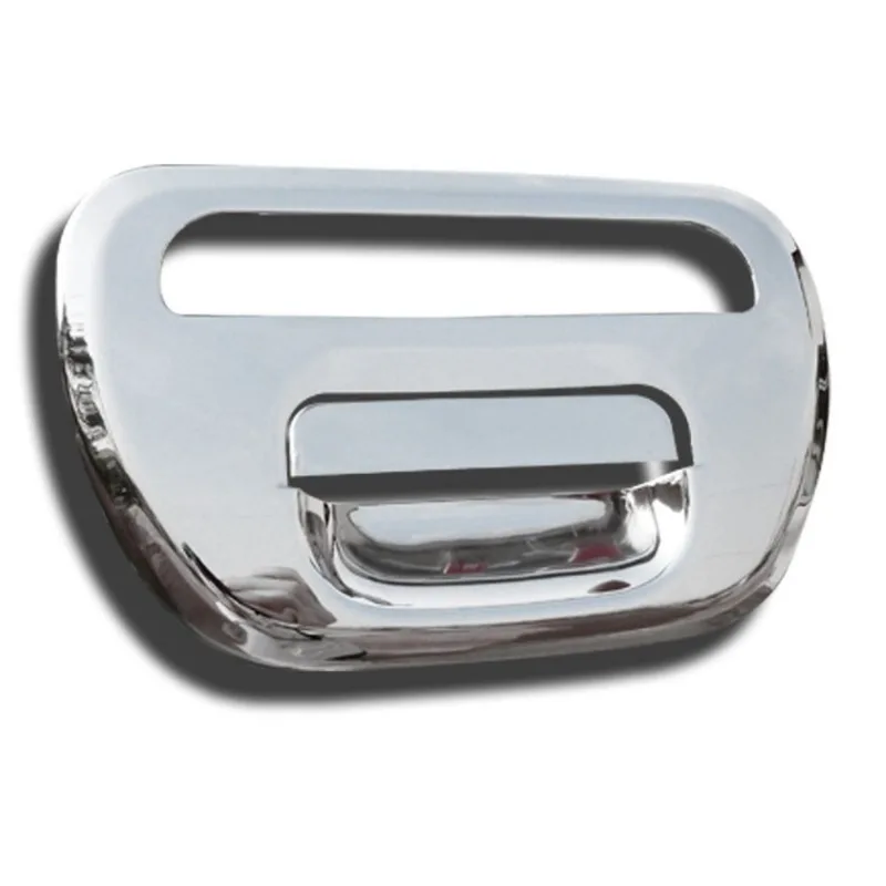 Aplique Cromado Maçaneta Tampa Traseira Mitsubishi L200 Triton 2008 À 2013