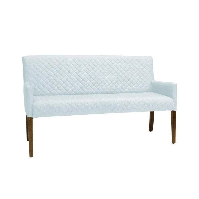 Poltrona 2 Lugares Liverpool Corano Branco - Gran Belo