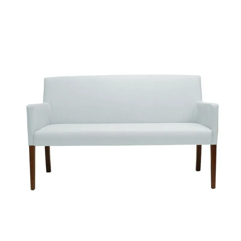 Poltrona 2 Lugares Liverpool Corano Branco - Gran Belo - Móveis