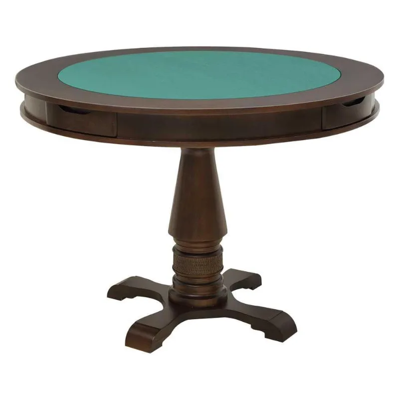 Mesa De Jogos 4 Lugares Com Gavetas E Porta Copos