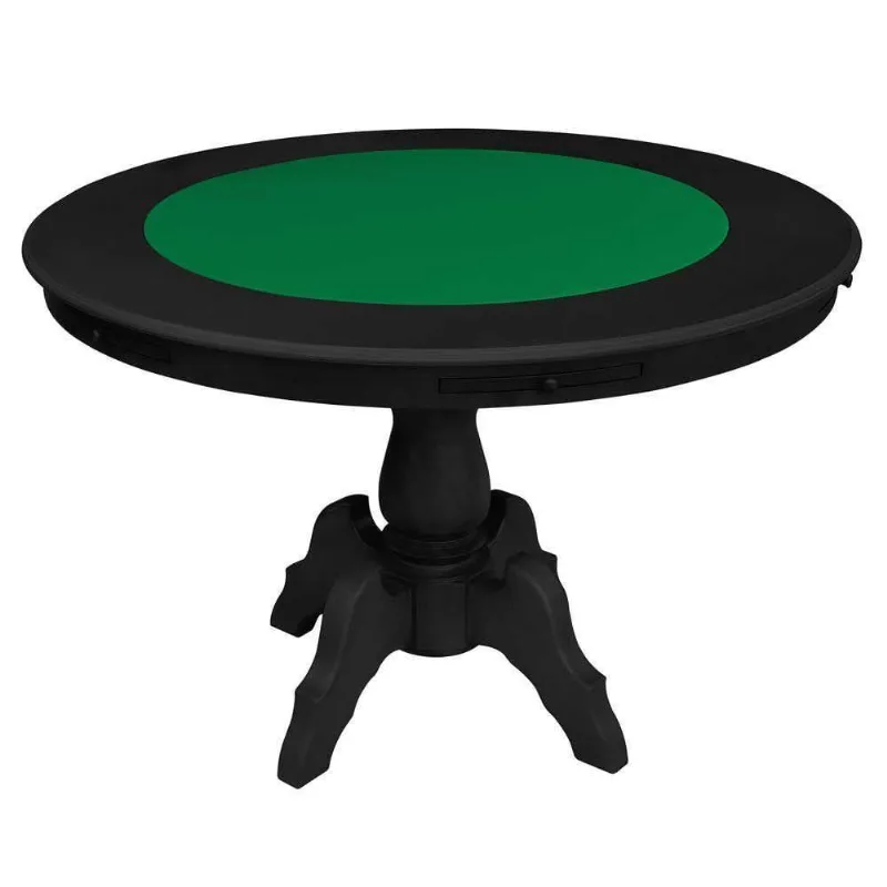 Mesa De Jogos 6 Lugares Com Gavetas E Porta Copos