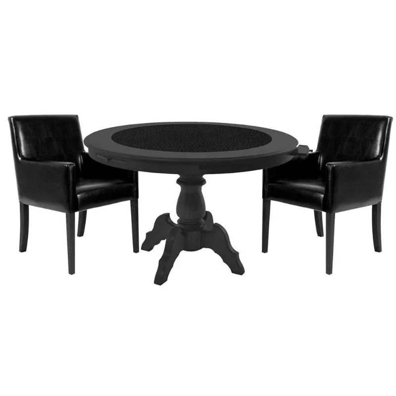 Mesa De Jogos Carteado Com 2 Cadeiras