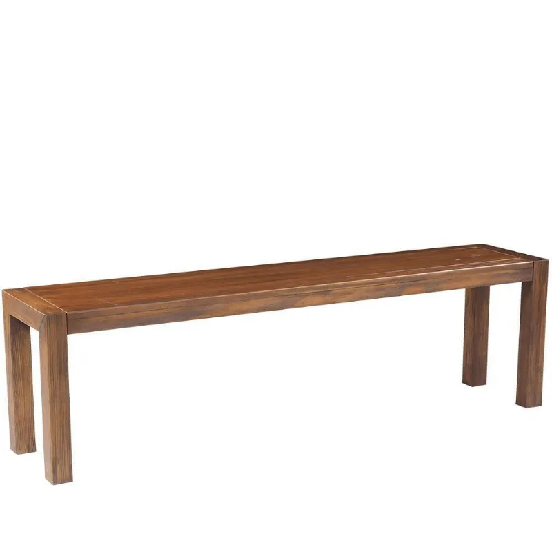 Banco para Varanda 160cm Madeira Maciça Walnut Escovado