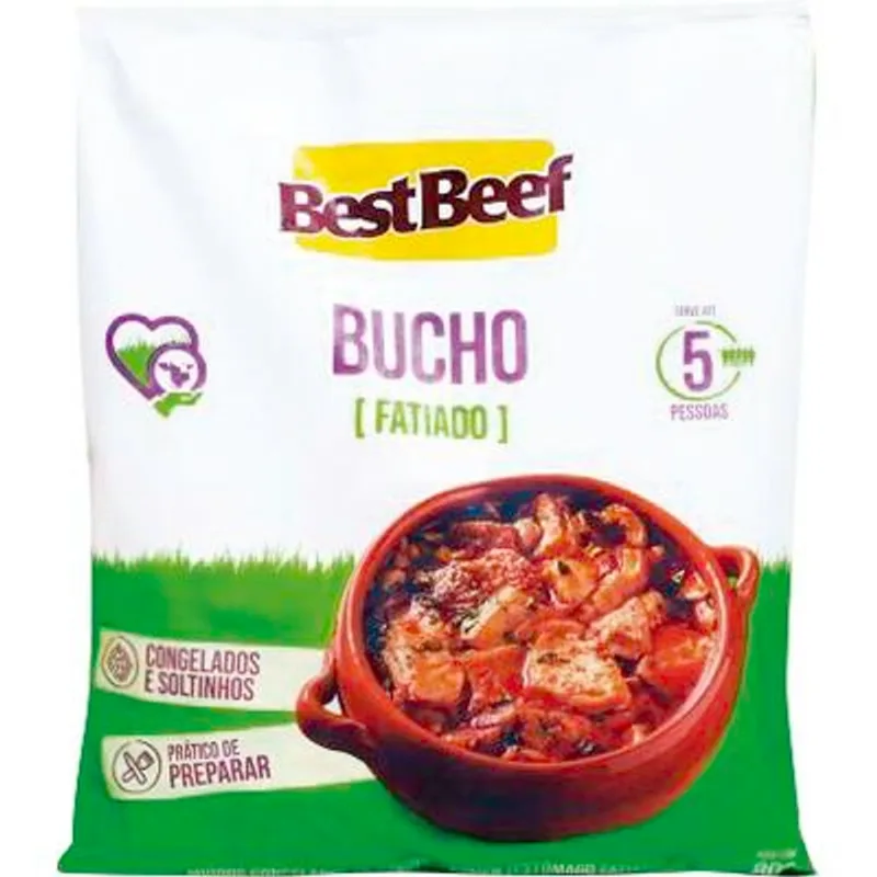 Estômago Bovino Best Beef Congelado 800g