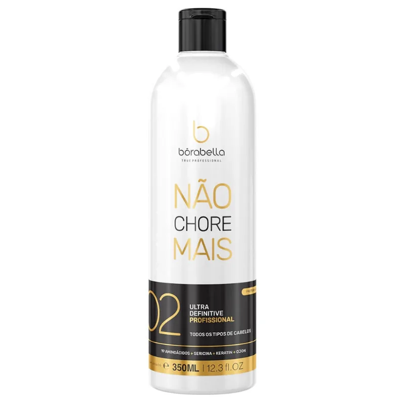Progressiva Borabella Não Chore Mais Passo 2 Semformol 350ml