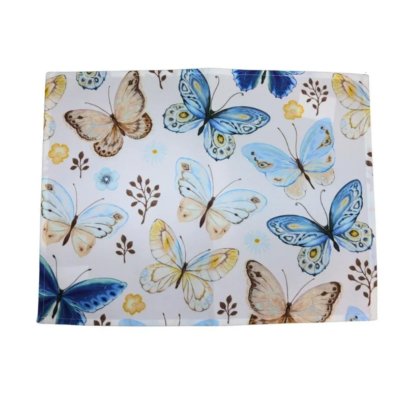 Jogo Americano NSW Borboleta Azul Ambar 100% Poliéster 33x45cm 01 Peça (MP) - NSW