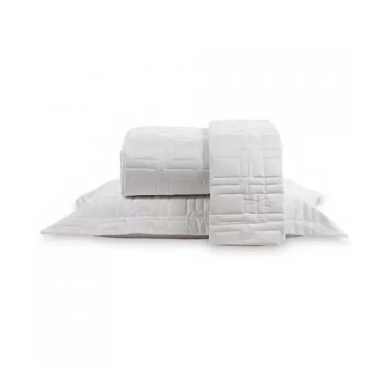 Kit Colcha King 300 Fios Constantine - Marken Fassi Branco