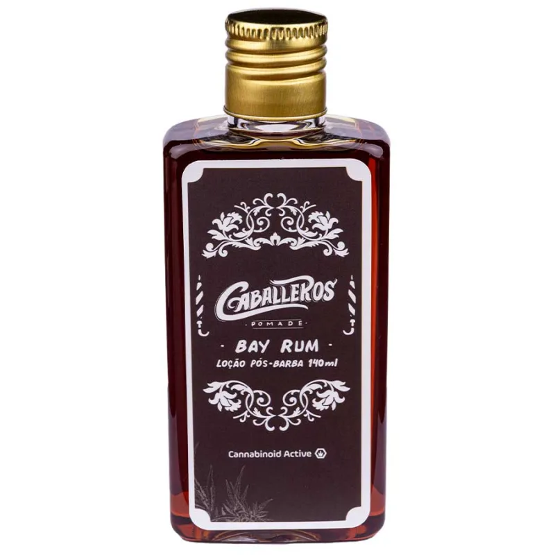 Loção Pós Barba Bay Rum After Shave 140mL Caballeros - Caballeros - Pós Barba