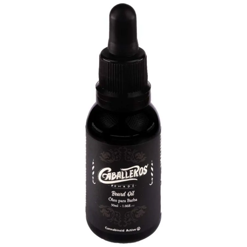 Beard Oil - Óleo Para Barba Hidratação Intensa 30mL Caballeros