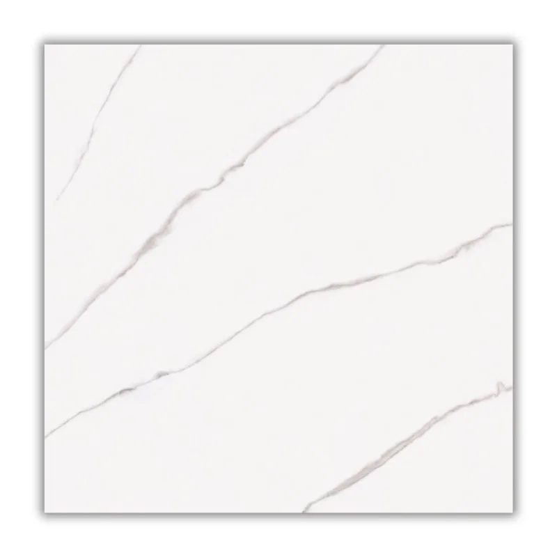 Porcelanato Carrara Retificado Acetinado Branco 53x53cm 2,28m2