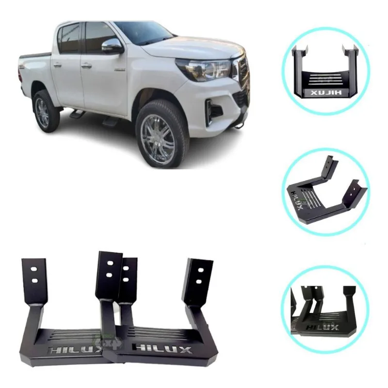 Estribo Personalizado Carro - Aço Carbono - Design Moderno