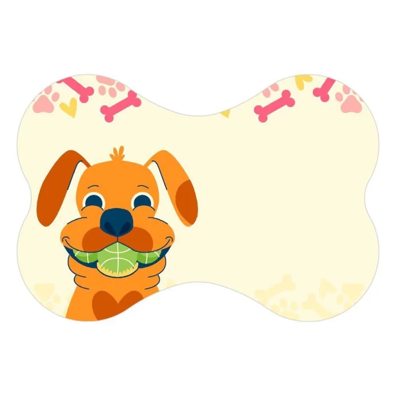 Tapete Comedouro Ração Cachorro Pet Cão Dog Lona Nº1 - 30x44 - OUTRAS