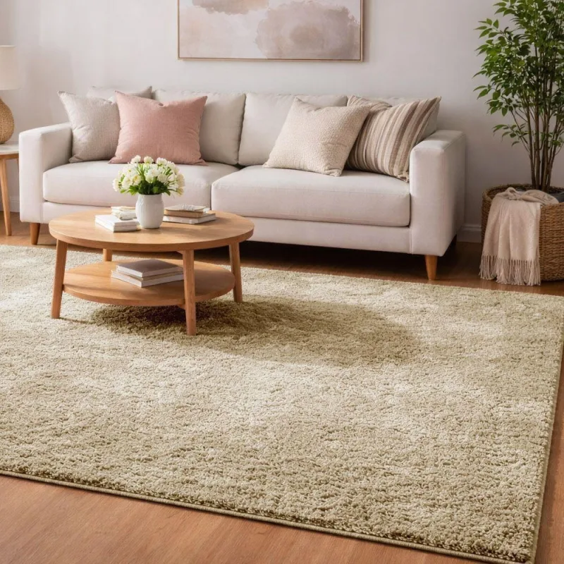 Tapete Milano Soft Pérola Antiderrapante Tamanho:1,00x1,50 - OUTRAS MARCAS