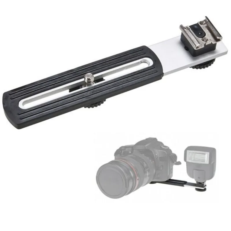 Manopla Flash Bracket com Sapata para Câmera DSLR - CCB001