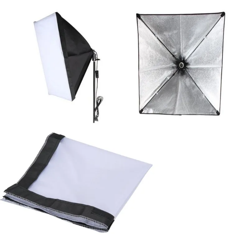 Softbox tipo Sombrinha para Iluminação Continua E27 - 40x60
