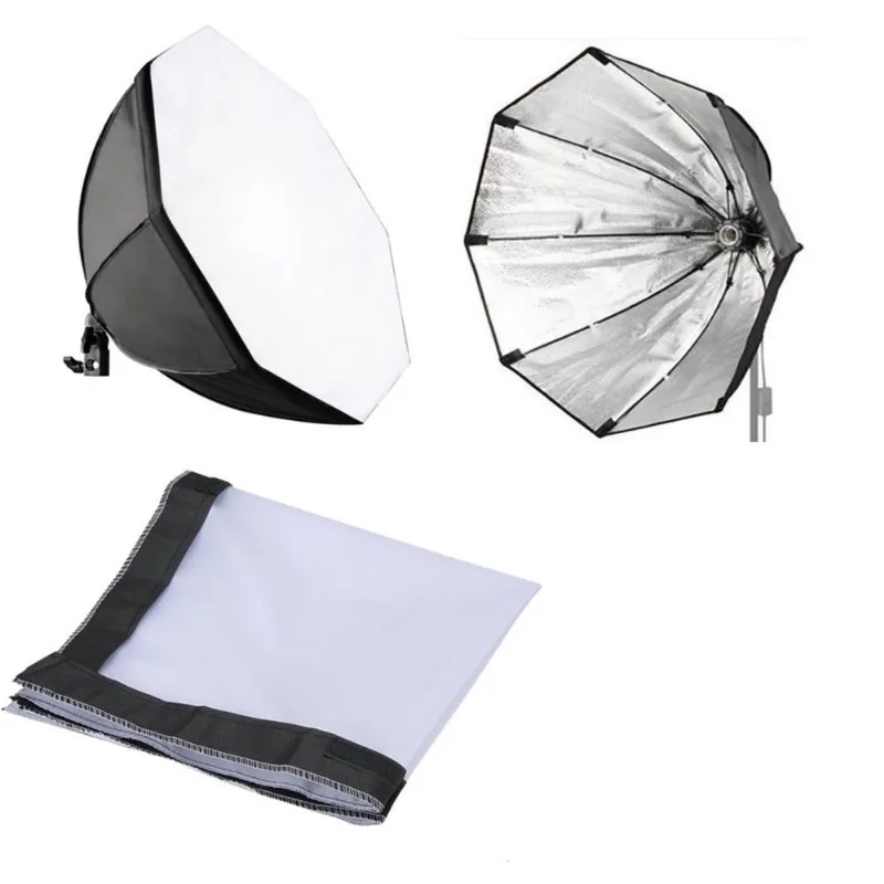 Softbox tipo Sombrinha para Iluminação Continua E27 - Octo 70cm