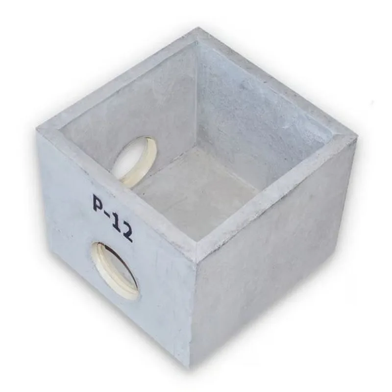 Caixa de Águas Pluviais Concreto sem Tampa P12 35x35x30cm Concrebox