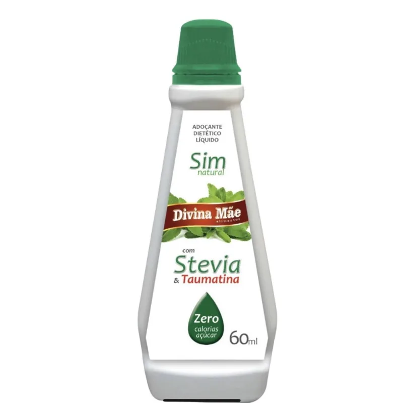 Adoçante Dietético Líquido Stevia & Taumatina 60Ml