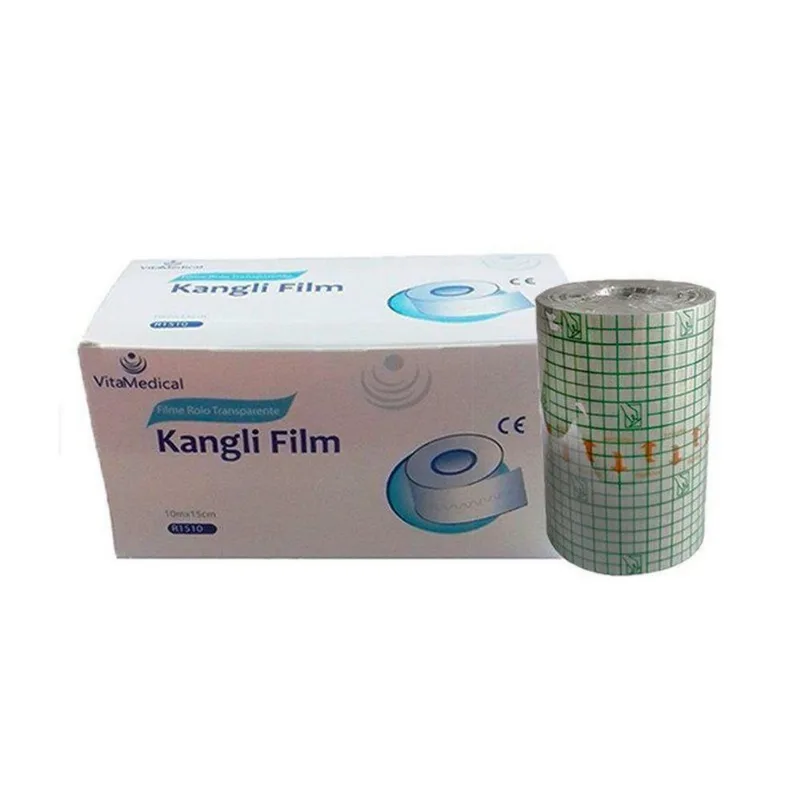 Curativo Filme Transparente Rolo 10cm X 10m - Kangli Film