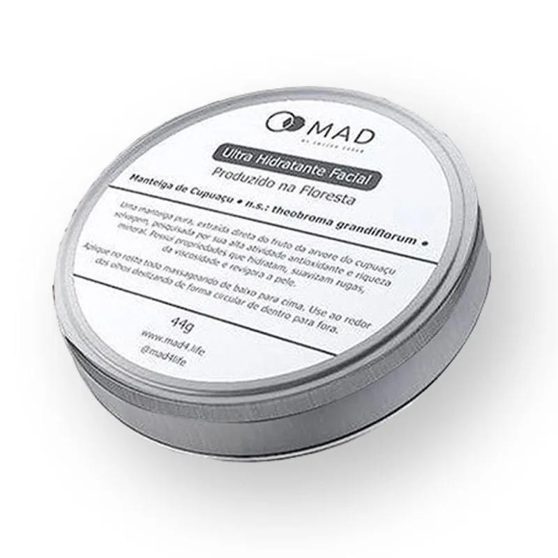 Manteiga De Cupuaçu Ultra Hidratante Facial 44g Mad - Não Informado