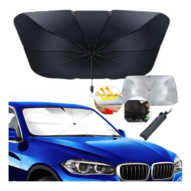 Protetor Solar Parabrisa Sol Parasol Quebrasol Carro Guarda