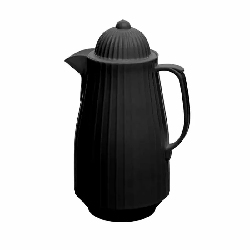 Garrafa Térmica Plástico Mini Preta Lyor 400ml - LYOR