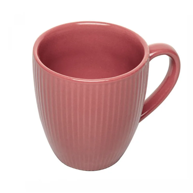 Caneca de Cerâmica Roma Rosa Lyor 220ml - LYOR