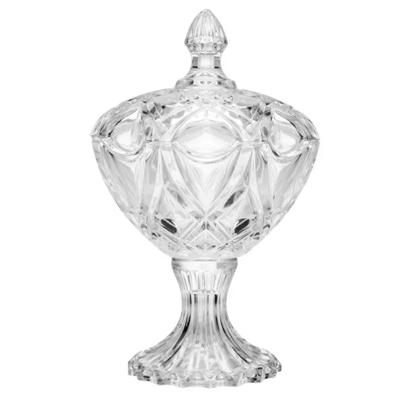 Bomboniere Com Pé Star 18Cm Lyor - Vidro - LYOR