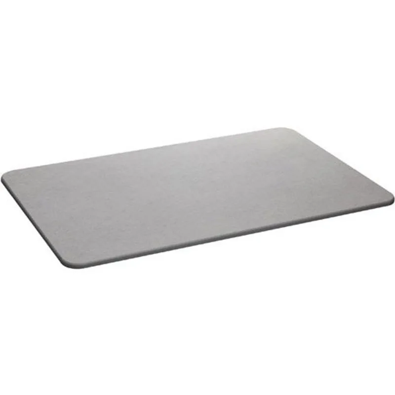 Tapete de Pedra Para Banheiro Lyor Diatomita Cinza 60CM X 39CM - LYOR